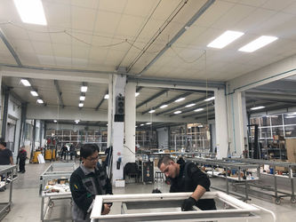 FOSHAN AE PARTITION TECHNOLOGY LIMITED COMPANY خط إنتاج المصنع