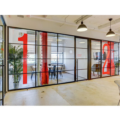 سعر جيد الحائط الزجاجي المزخرف للمكتب الحائط غرف الاجتماعات الانترنت