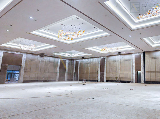 سعر جيد تصميم مخصص حائط تقسيم متحرك بسماكة 85 ملم و لوحة مغنيسيوم MDF 9 ملم الانترنت