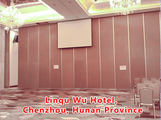 سعر جيد Acoustic Movable Partition Wall with STC Rating 42-56dB and 6061-T6 Aluminum Frame الانترنت