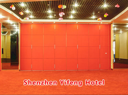 سعر جيد Custom Dimensions Aluminum Movable Partition Wall with Dupont POM Roller and Magnetic Seal الانترنت