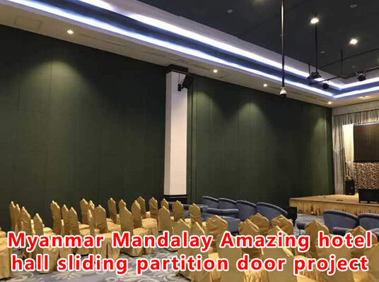 سعر جيد German Partition Technology Movable Partition Wall with Dupont POM Roller and Aluminium-Steel Construction الانترنت