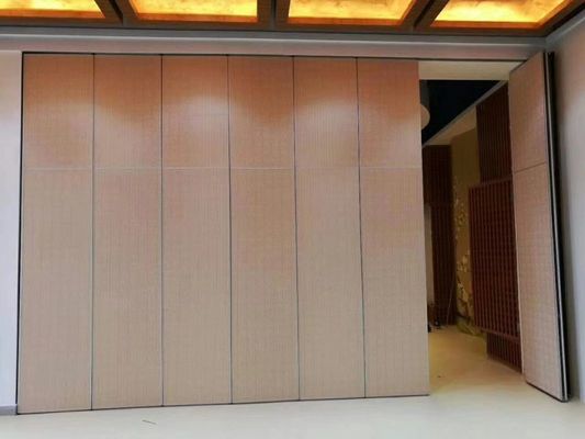 جدران الحائط المتحركة MDF ملء الميلامين ألواح للفندق