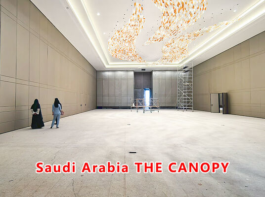 سعر جيد 89CM Thickness Movable Partition Wall with 68CM Thickness and 800N Sealing Power Operable Partition Wall الانترنت